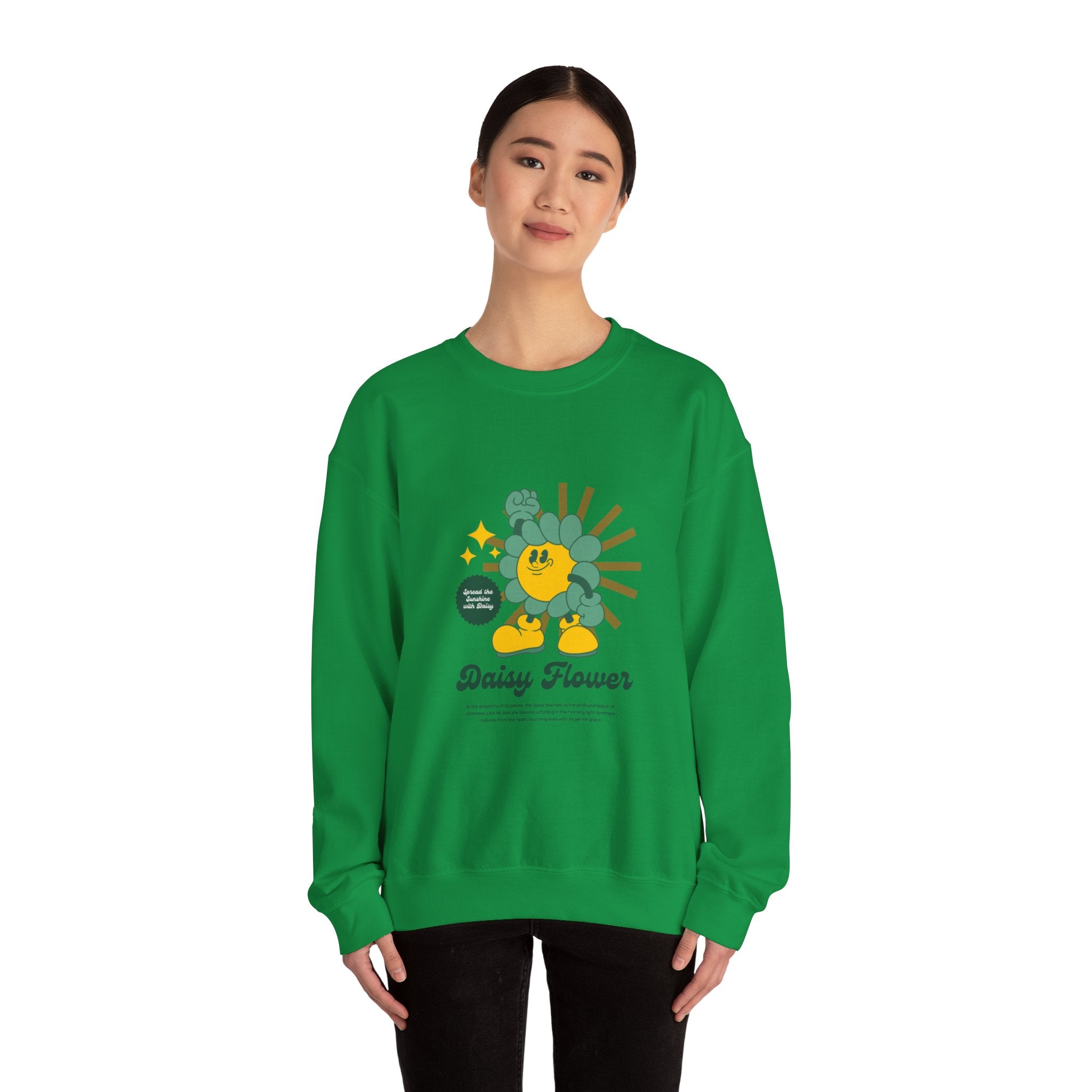 Daisy Flower Sweatshirt