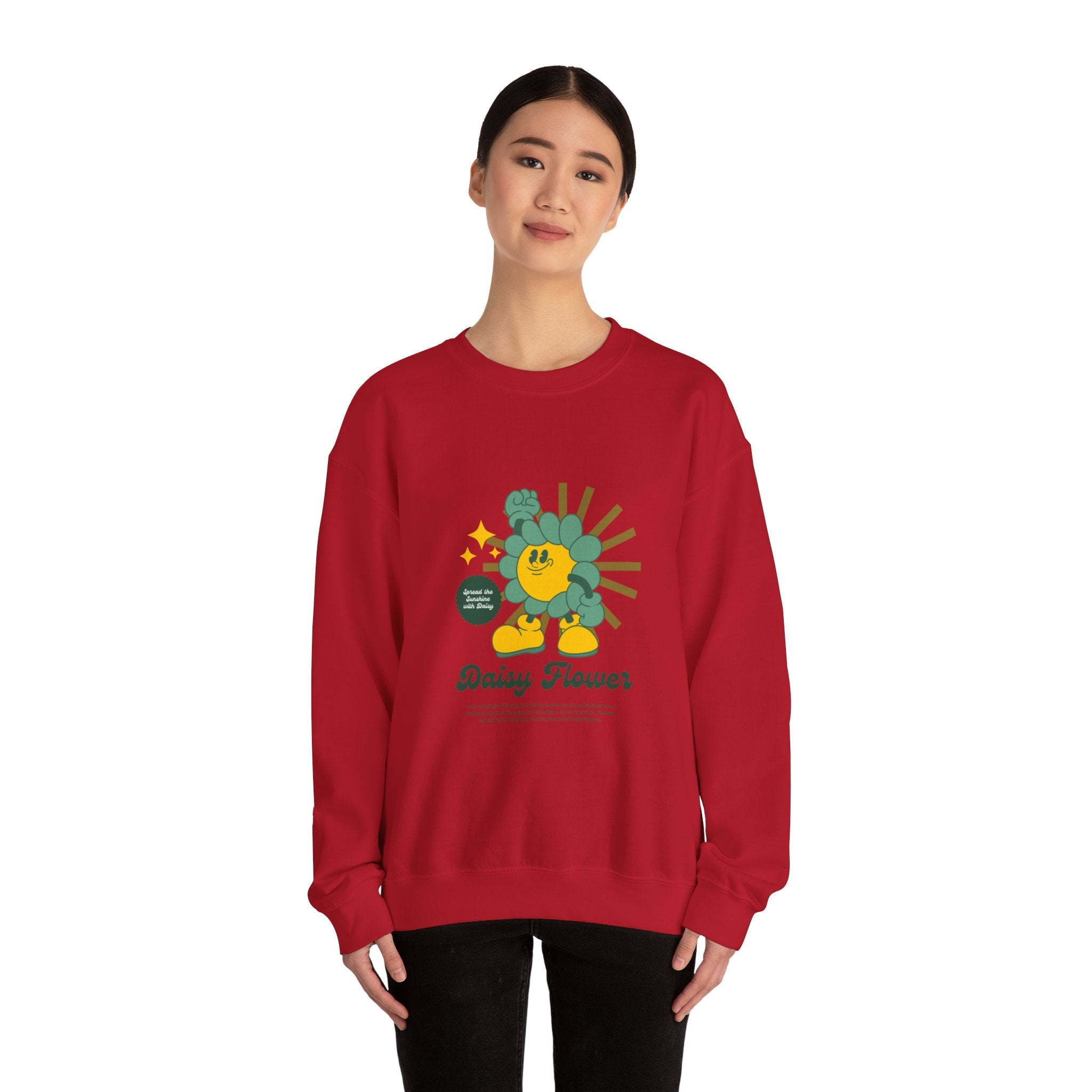 Daisy Flower Sweatshirt