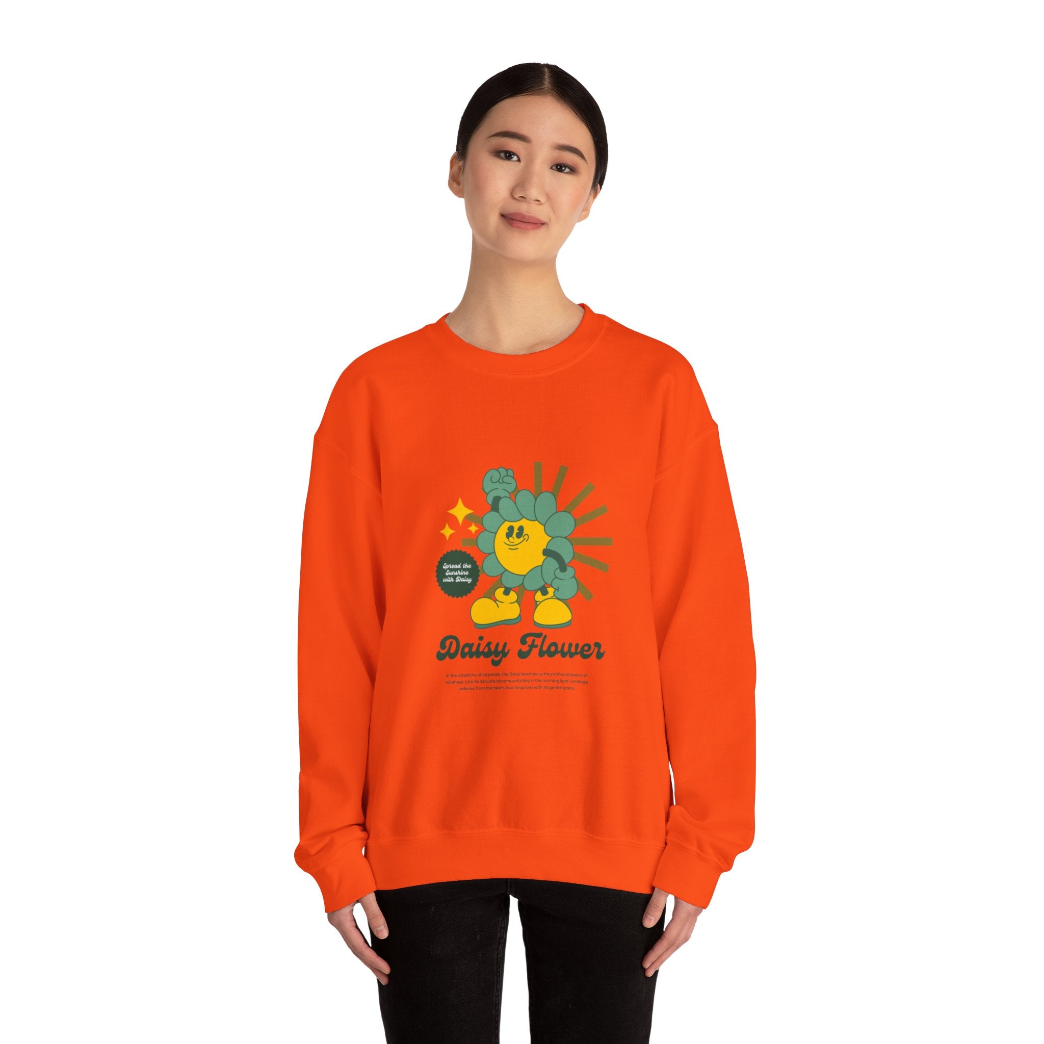 Daisy Flower Sweatshirt