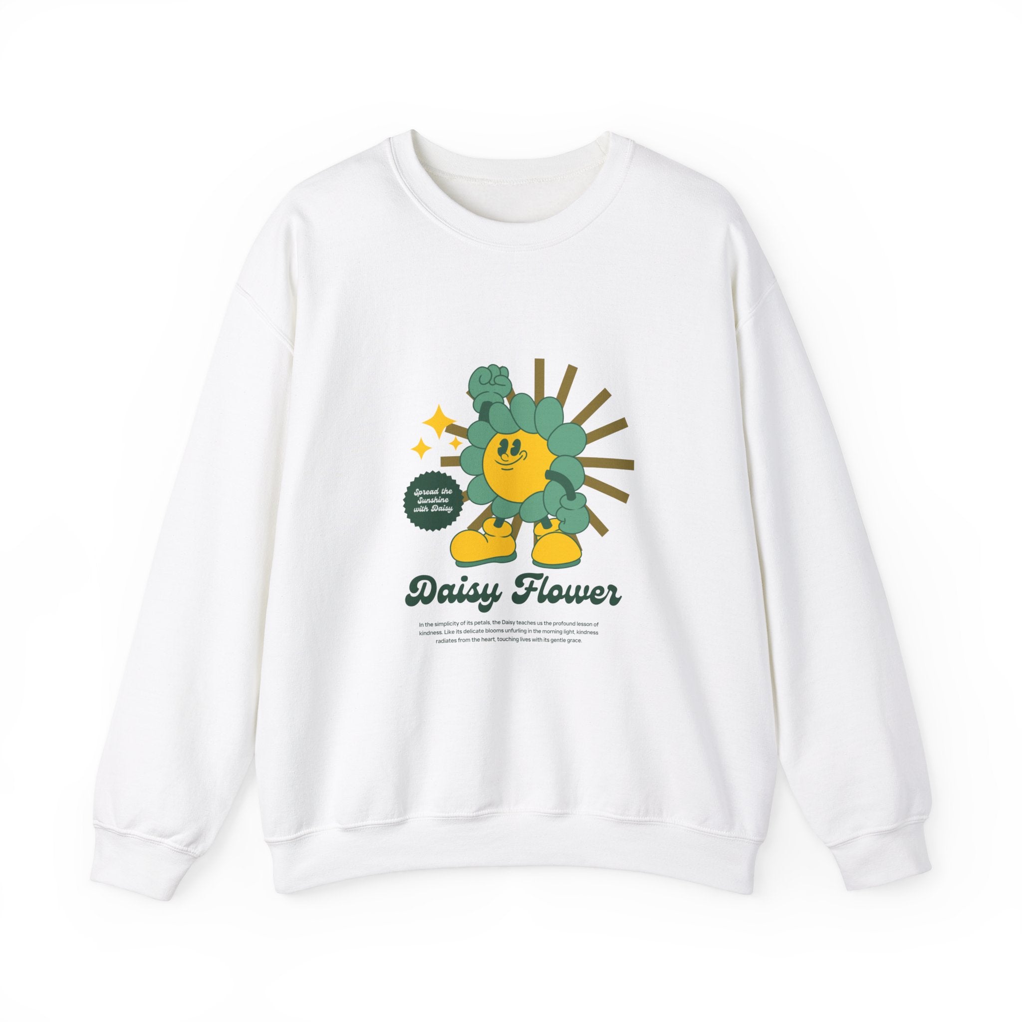 Daisy Flower Sweatshirt