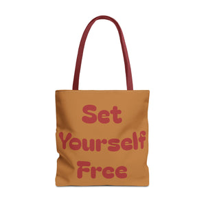 Set Yourself Free Butterfly Tote Bag - Eco-Friendly Fashion Accessory